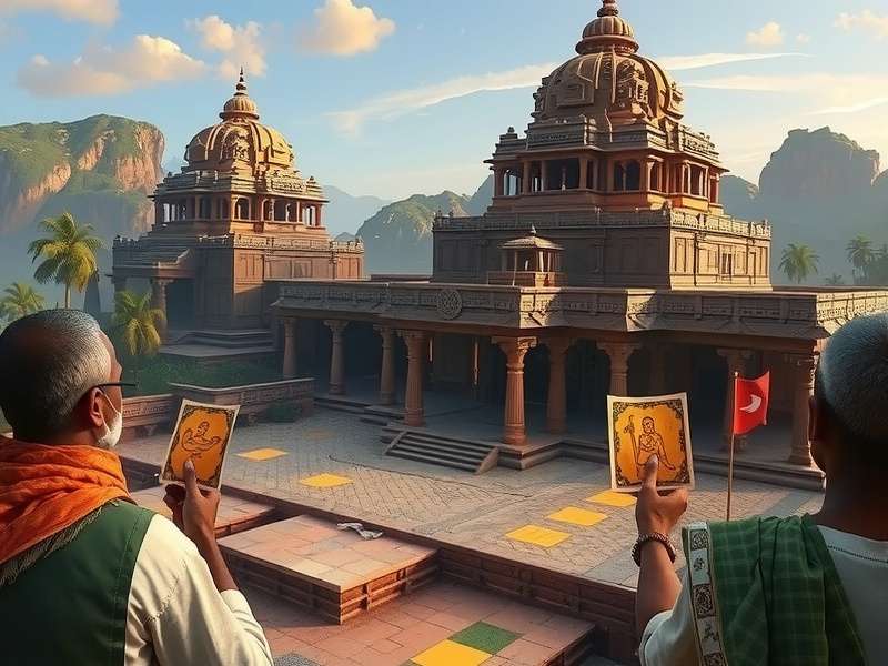 Venerable Temple Searcher community event in India